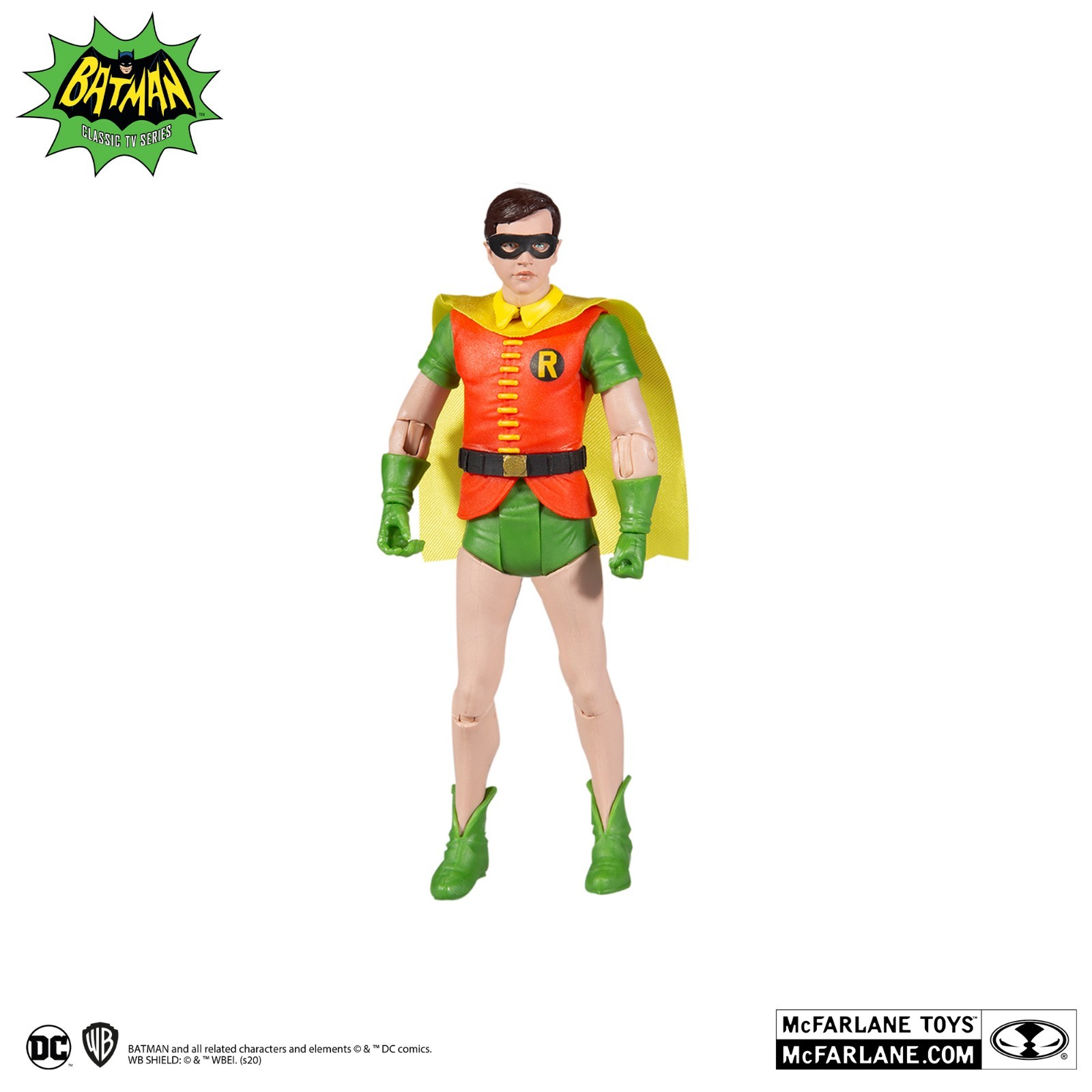 McFarlane Batman Classic TV Series Robin Figure DC 2023 New Sealed