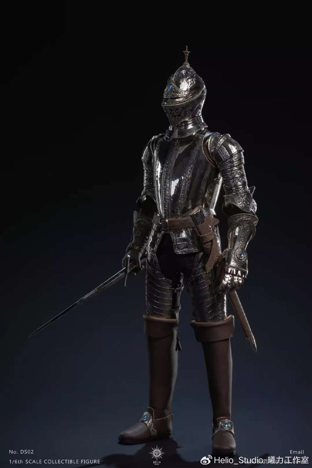 ​​Helio Studio 1/6 Enchanted Knight DS02 Action Figure In Stock 2025NEW