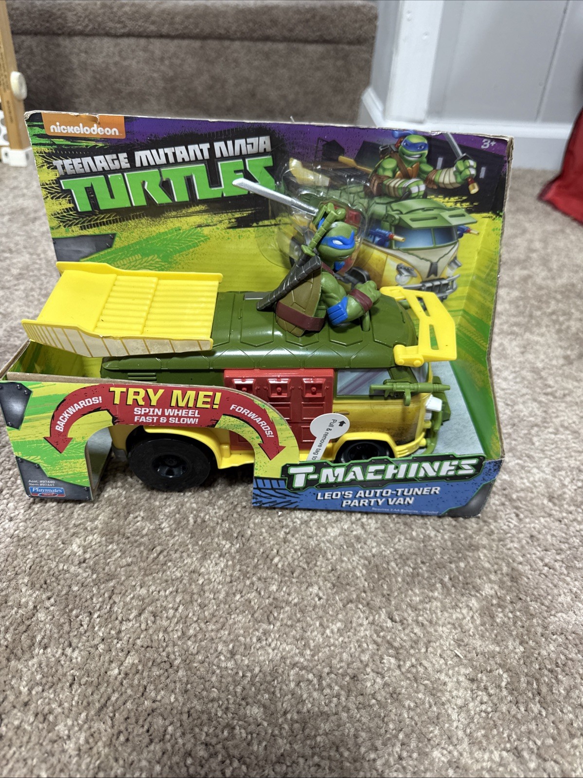 Teenage Mutant Ninja Turtles T-Machines Leo&rsquo;s Auto-Tuner Party Van
