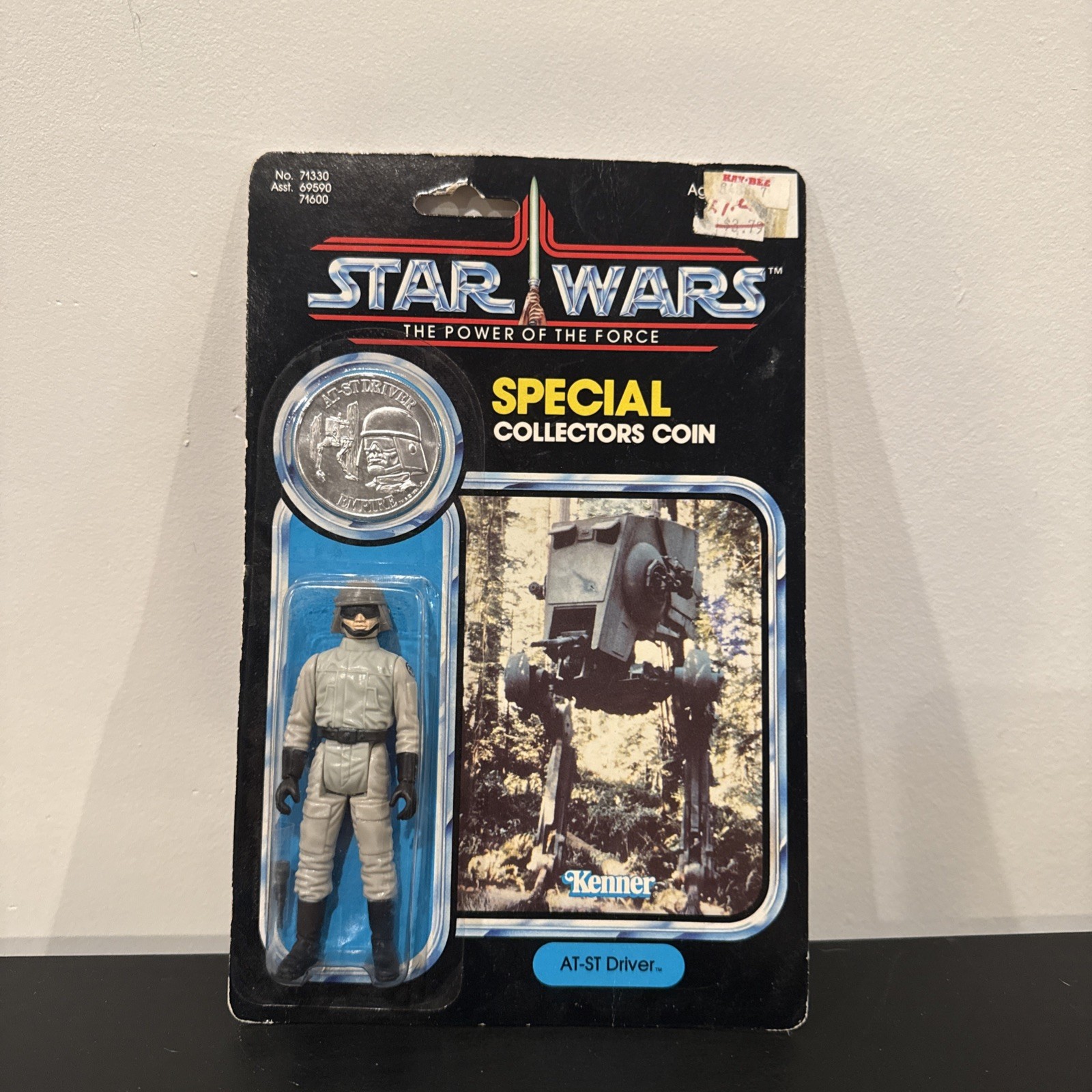 AT-ST Driver 92 Back Star Wars POTF 1984 Kenner Action Figure NEW SEALED