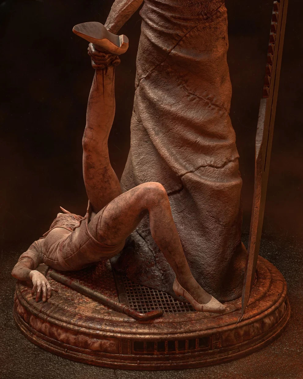 Pyramid Head – Silent Hill Inspired Figure | Statue,Sci-Fi Fantasy ,handmade