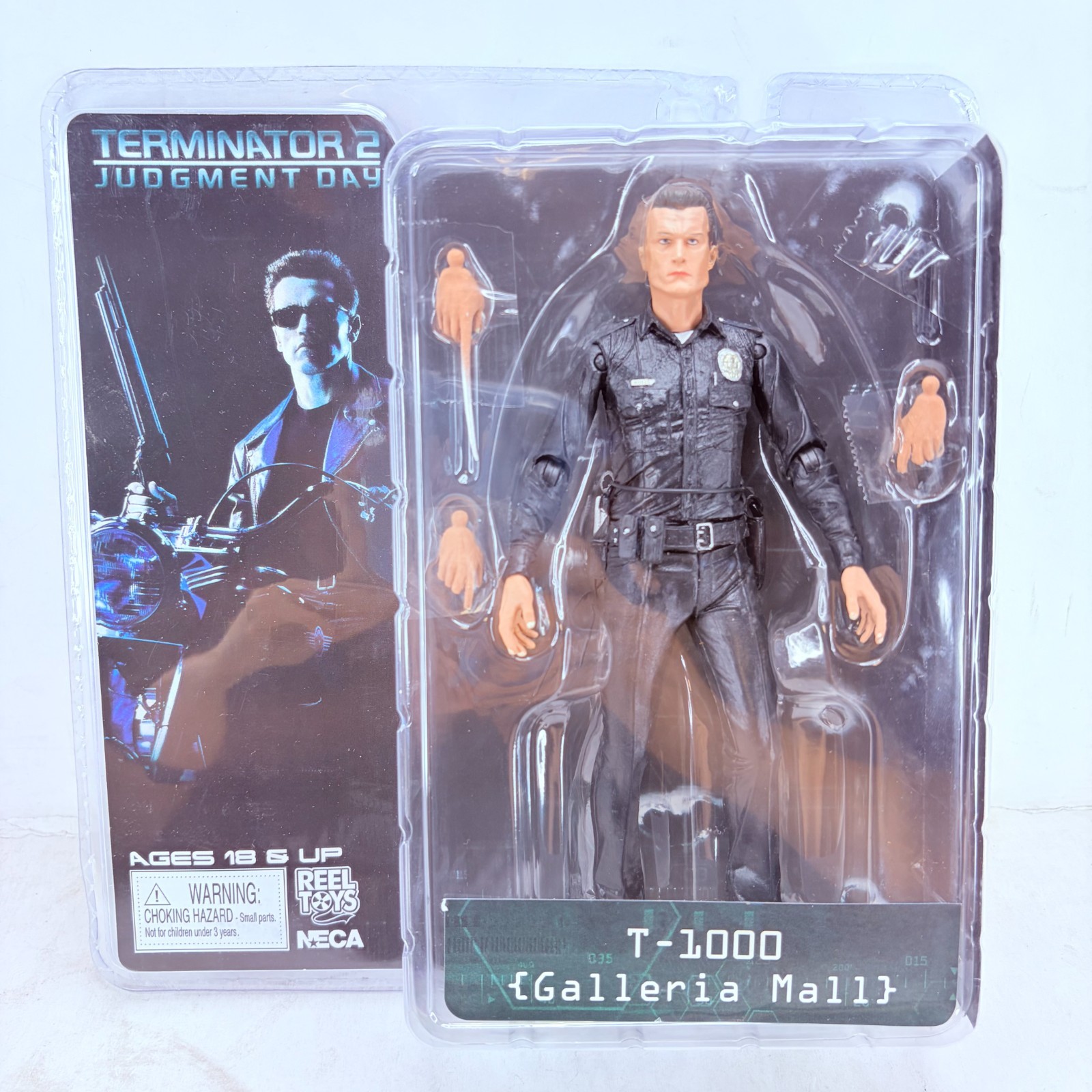 The Terminator 2: Judgment Day T-1000 (Galleria Mall) 7&Prime; Action Figure Toy Gift