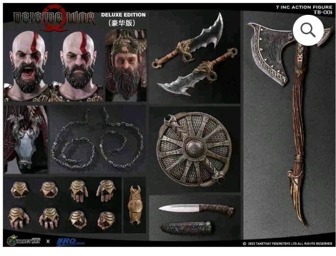 Takethat X Brotoys Deicide War 2nd Wave Deluxe 1/12 Scale 7&Prime; Figure « US SELLER »