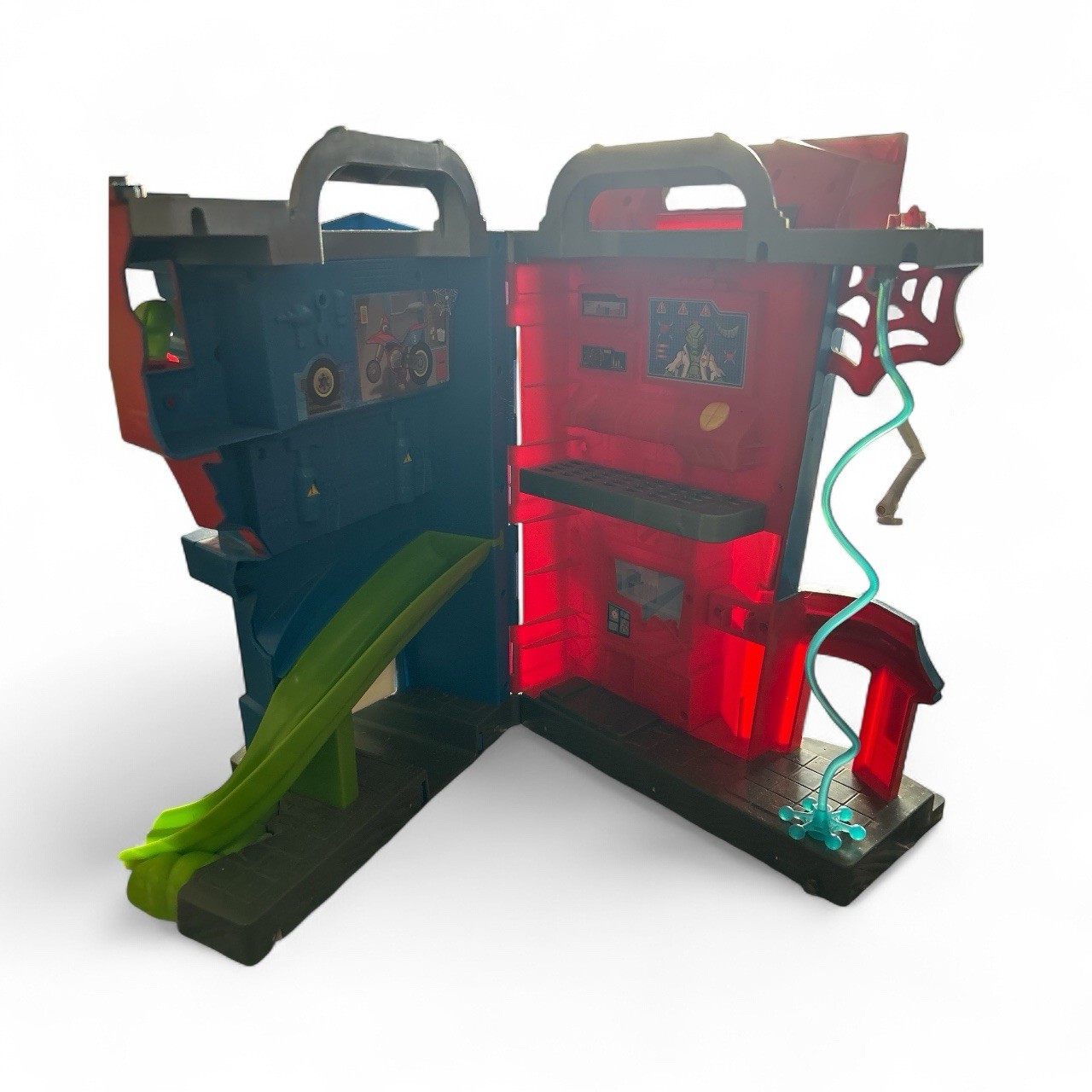 Playskool Super Hero Adventures Spider-Man Stunt City Playset w/ Sounds & Lights