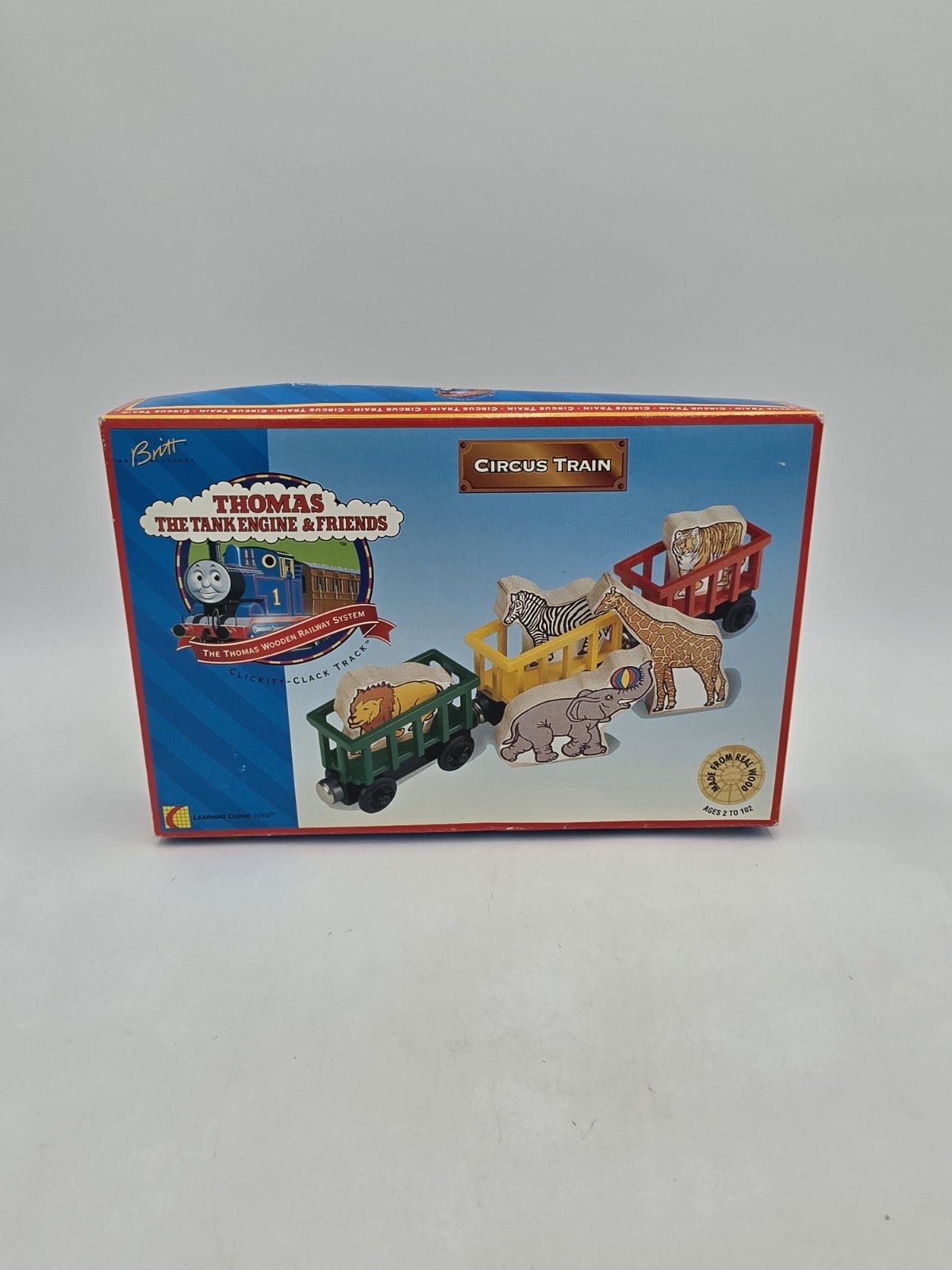 Circus Train 2001 Thomas the Tank & Friends Wooden Railway Trains Box Only