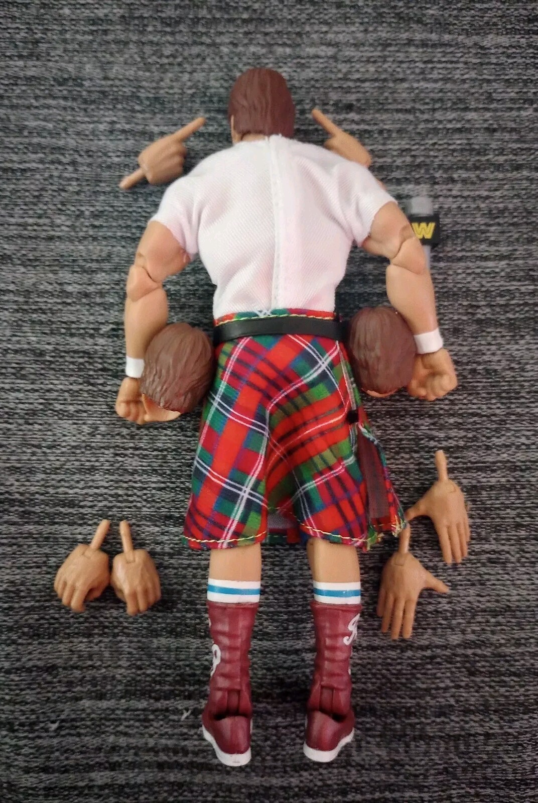WWE Coliseum Collection Ultimate Edition Rowdy Roddy Piper 6&Prime; Wrestling Figure