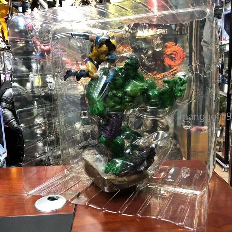 Hulk VS. Wolverine PVC Figure Statue Model Toy Collection Christmas Gift Toy