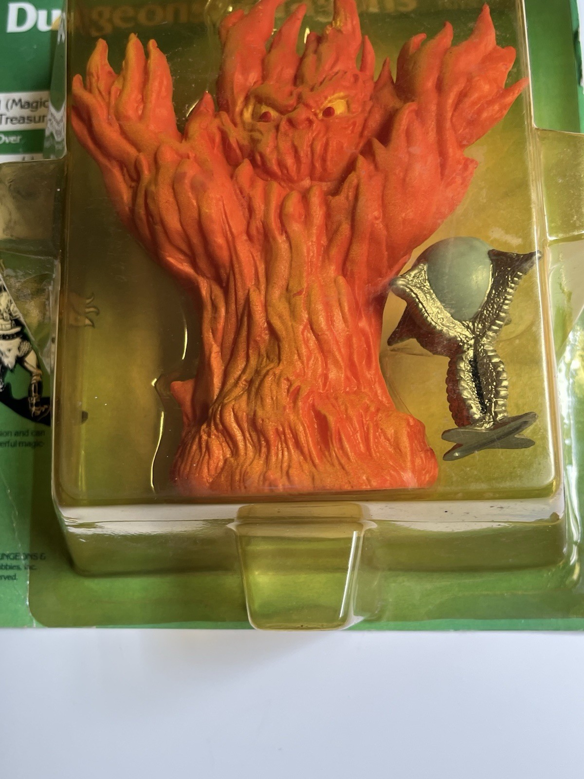 Advanced Dungeons And Dragons Fire Elemental Magic & Crystal Ball Treasure 1983