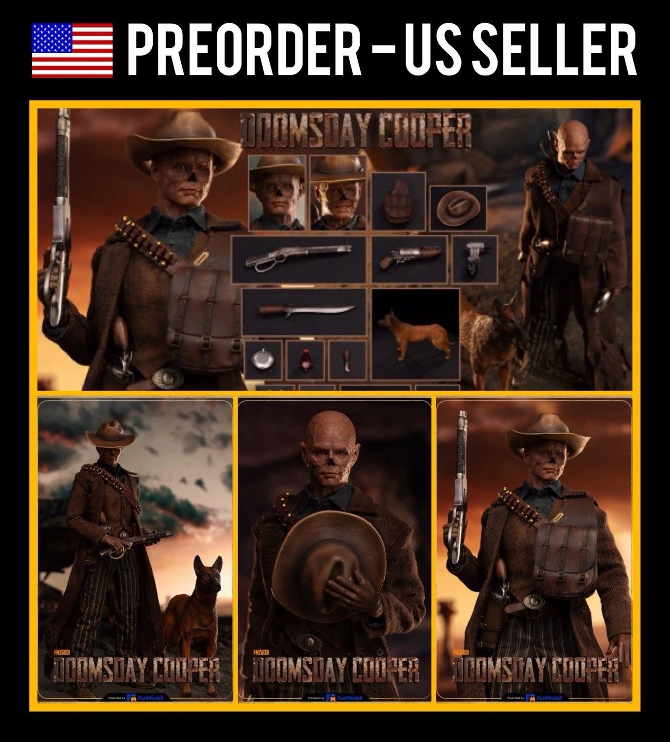 PREORDER – 1/6 Fallout Doomsday Copper FunModell FM26001- US SELLER
