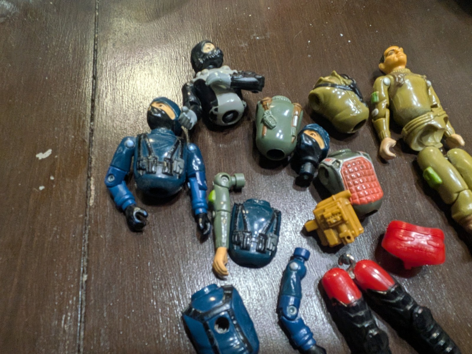 GI Joe Cobra 1982 1983 Incomplete Lot Hiss Driver