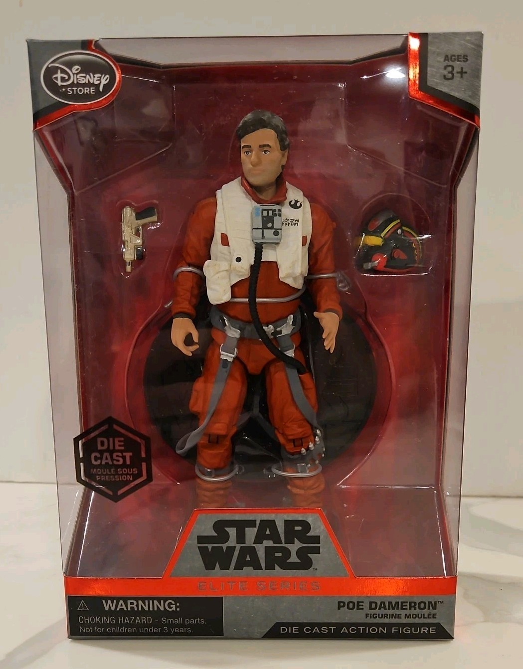 Disney Poe Dameron Elite Series Die Cast Action Figure 6 1/2 » Star Wars NEW