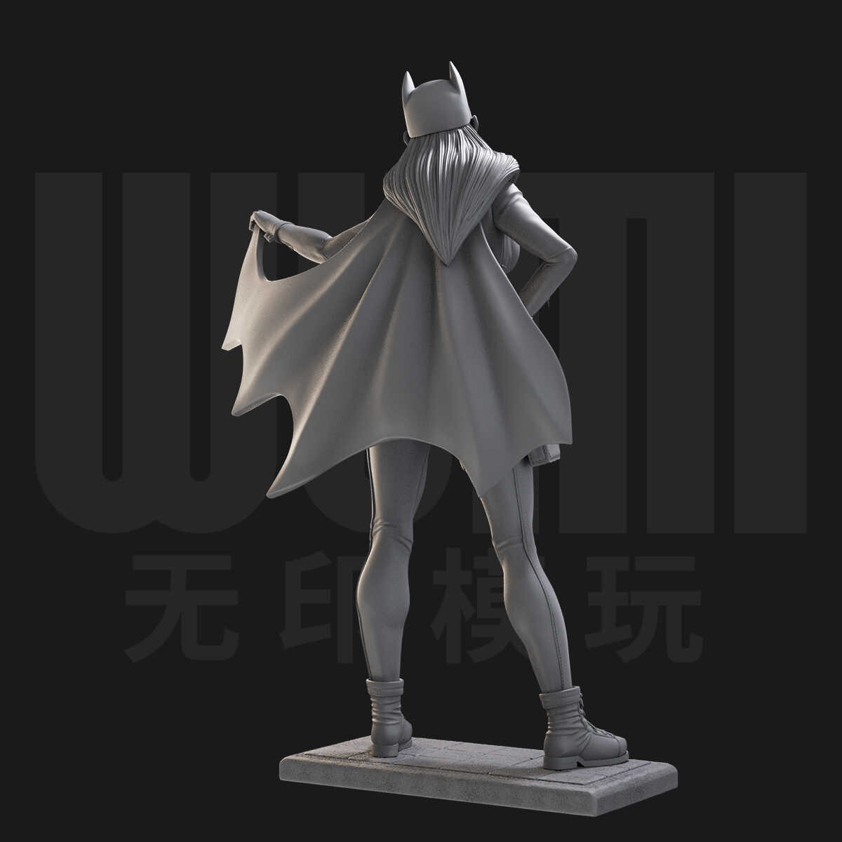 1/24 Batgirl Batman Scene Prop Miniture Figure Doll Display Statue Model Toy