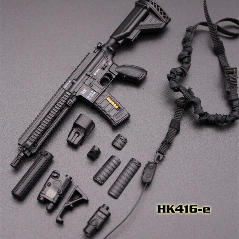 Soldier Accessories 1:6 Scale Plastic Assault Rifle Weapon Gun Fit 12 » Figure