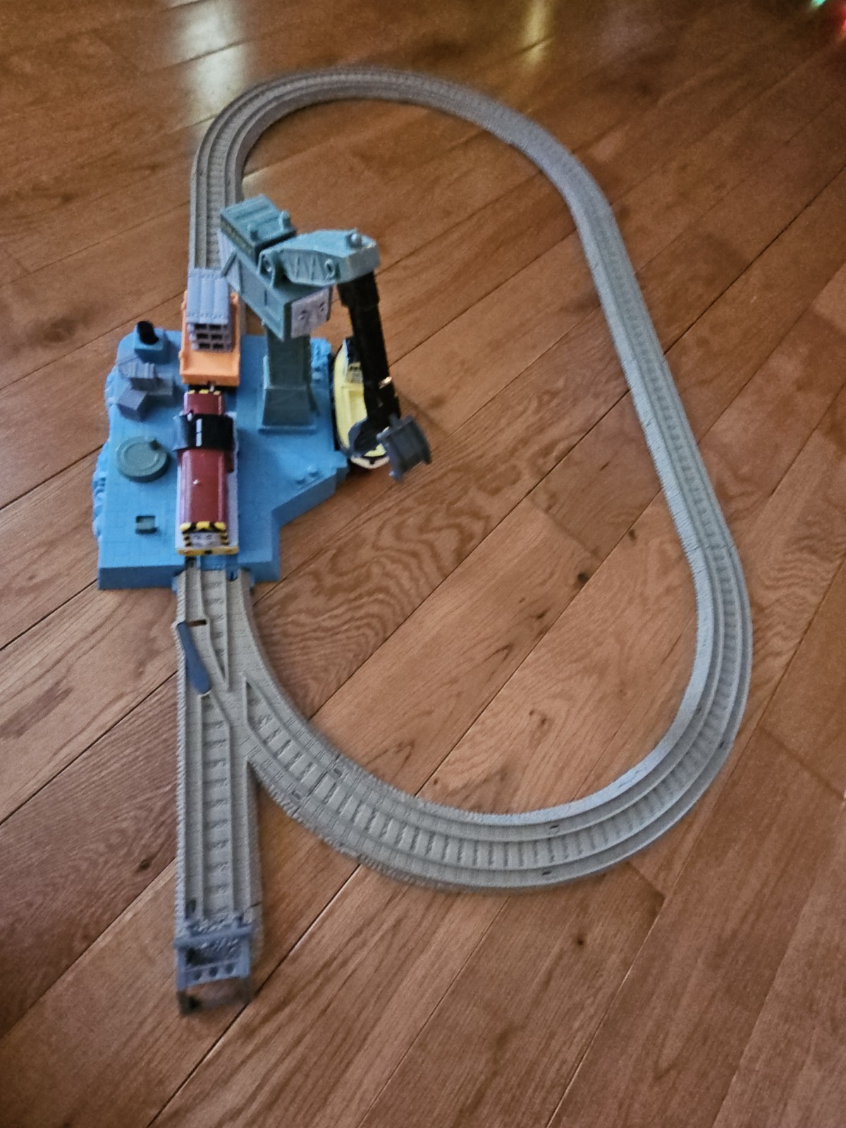 Thomas Trackmaster Hard at Work Brendam Docks Salty Bulstrode Cranky Train 2007
