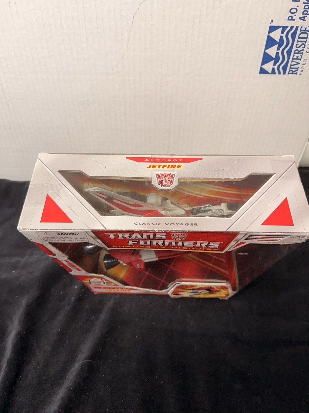 Hasbro Transformers Jetfire Classic Voyager Autobot 2006 Robots In Disguise MISB
