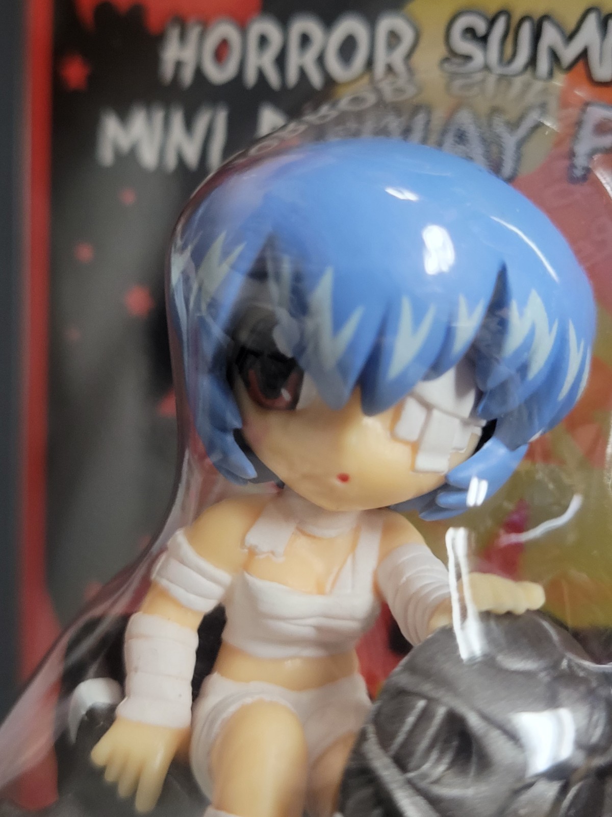 Evangelion Mini Display Figure Horror Summer Rei Ayanami (2007) Brand New JAPAN