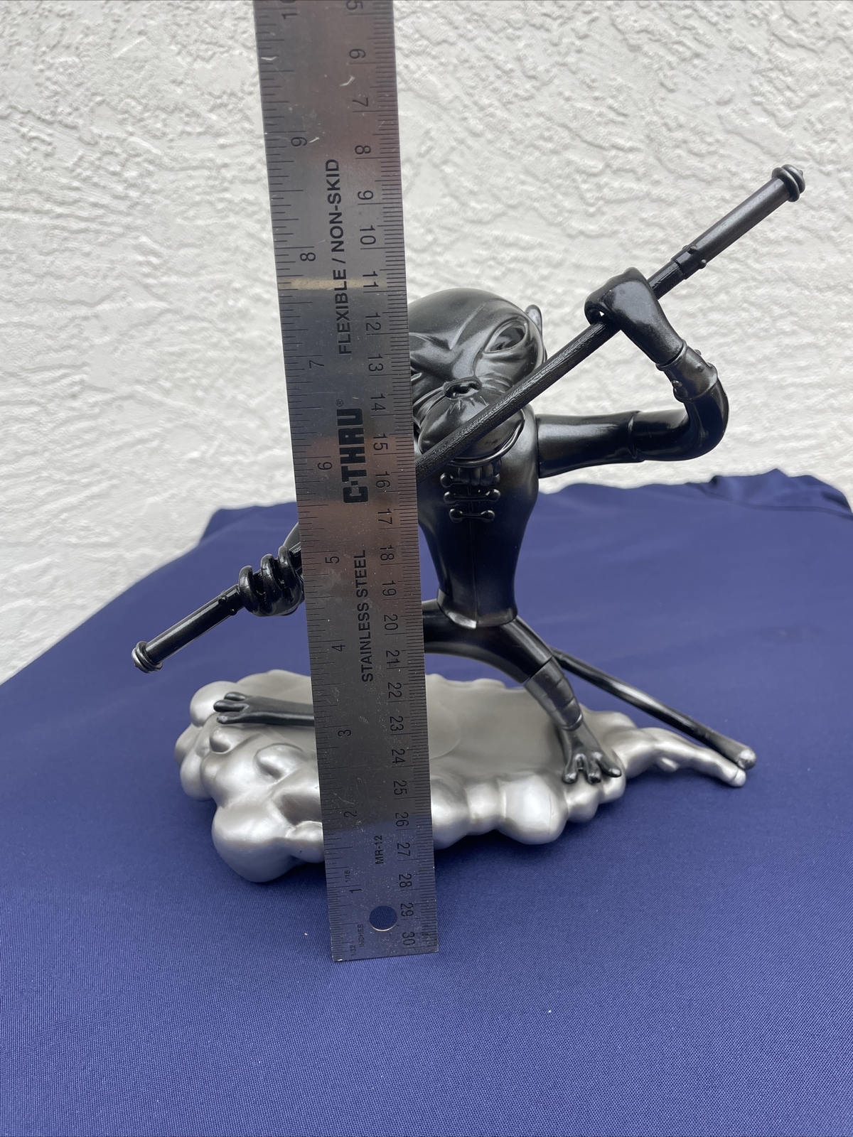 Nathan Jurevicius Munky King Monkey Kung 2007 Black Vinyl Figurine Rare