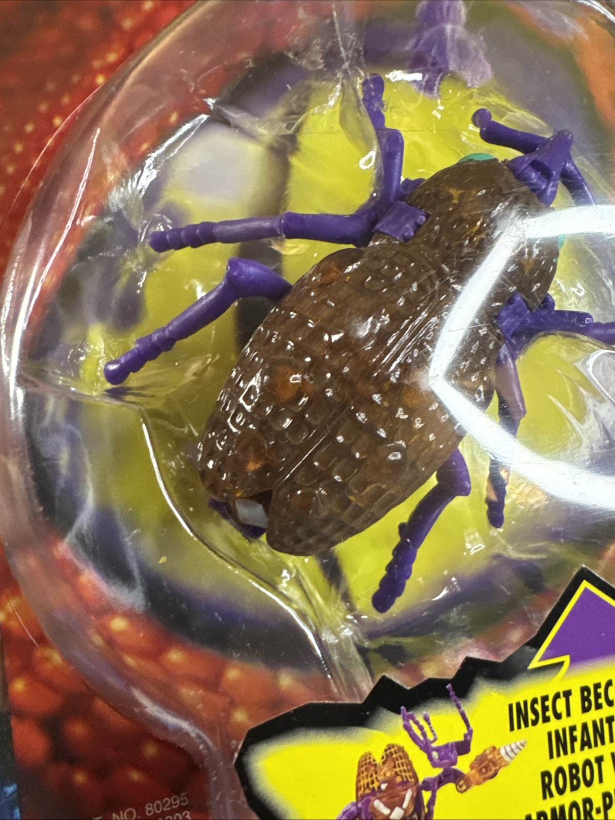 Beast Wars Transformers Drill Bit Evil Predacon 1996 New Sealed Action Figure