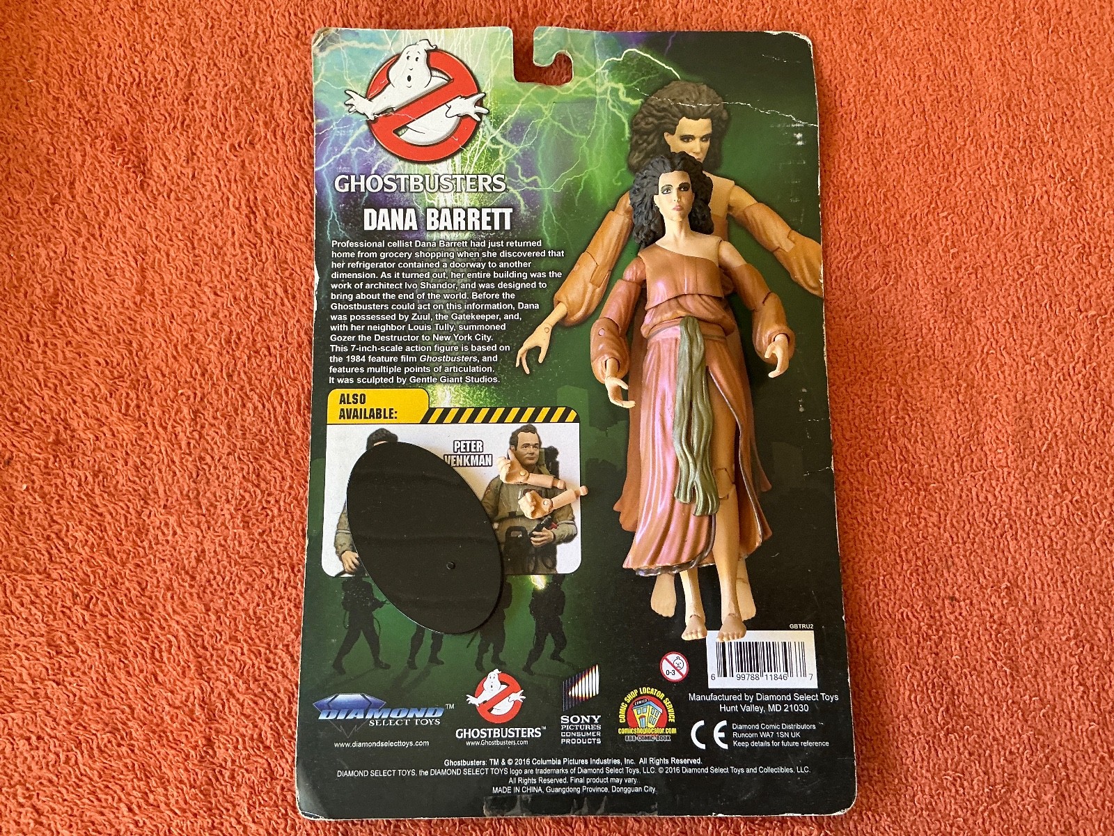Diamond select toys Ghostbusters Dana Barrett