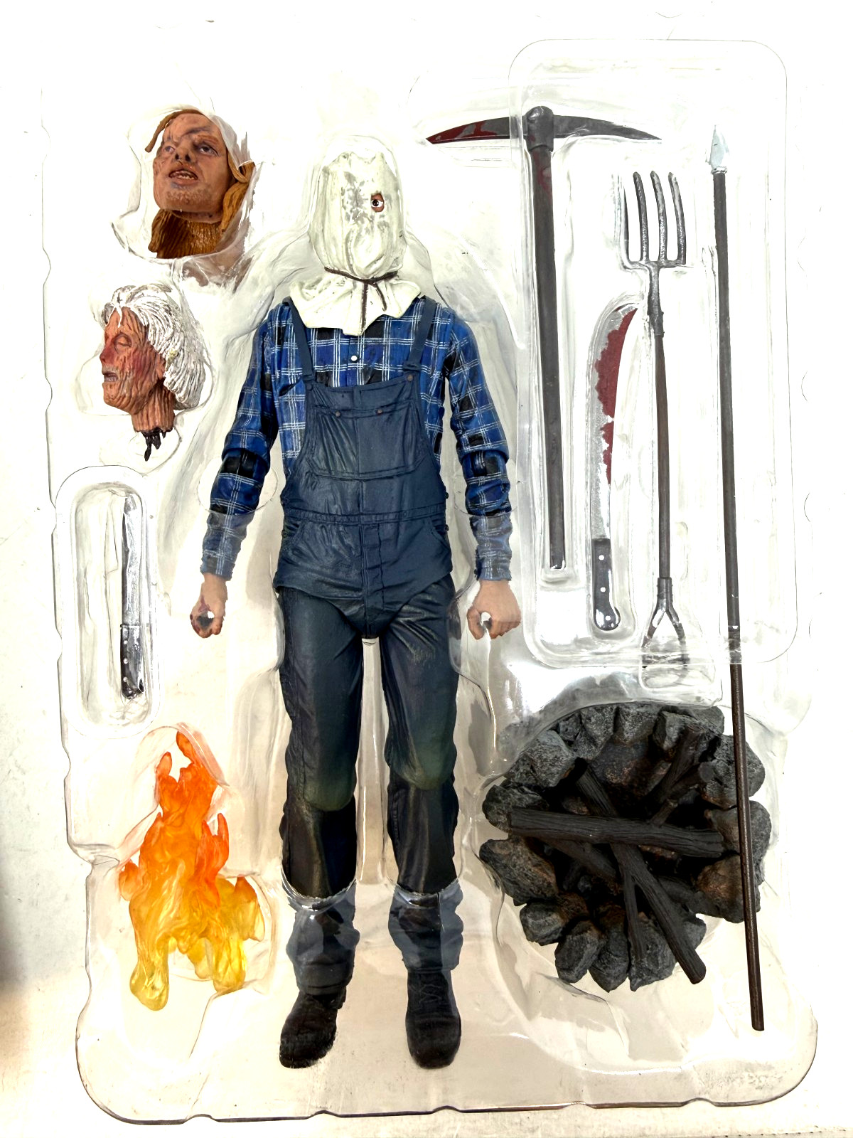 NECA Horror Friday The 13th Part 2 Jason Voorhees OPENED Action Figure