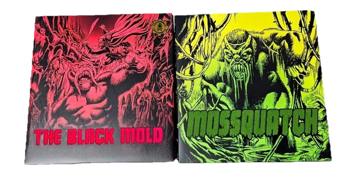 Mezco One 12 Rumble Society MOSQUATCH & BLACK MOLD Action Figures