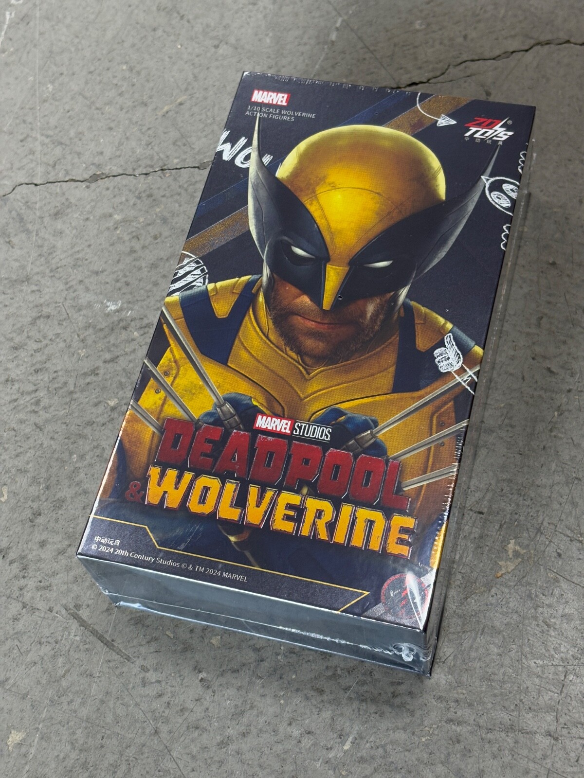 ZD-MOV-WV: ZD Toys Marvel Deadpool & Wolverine – Wolverine 1/10 Action Figure
