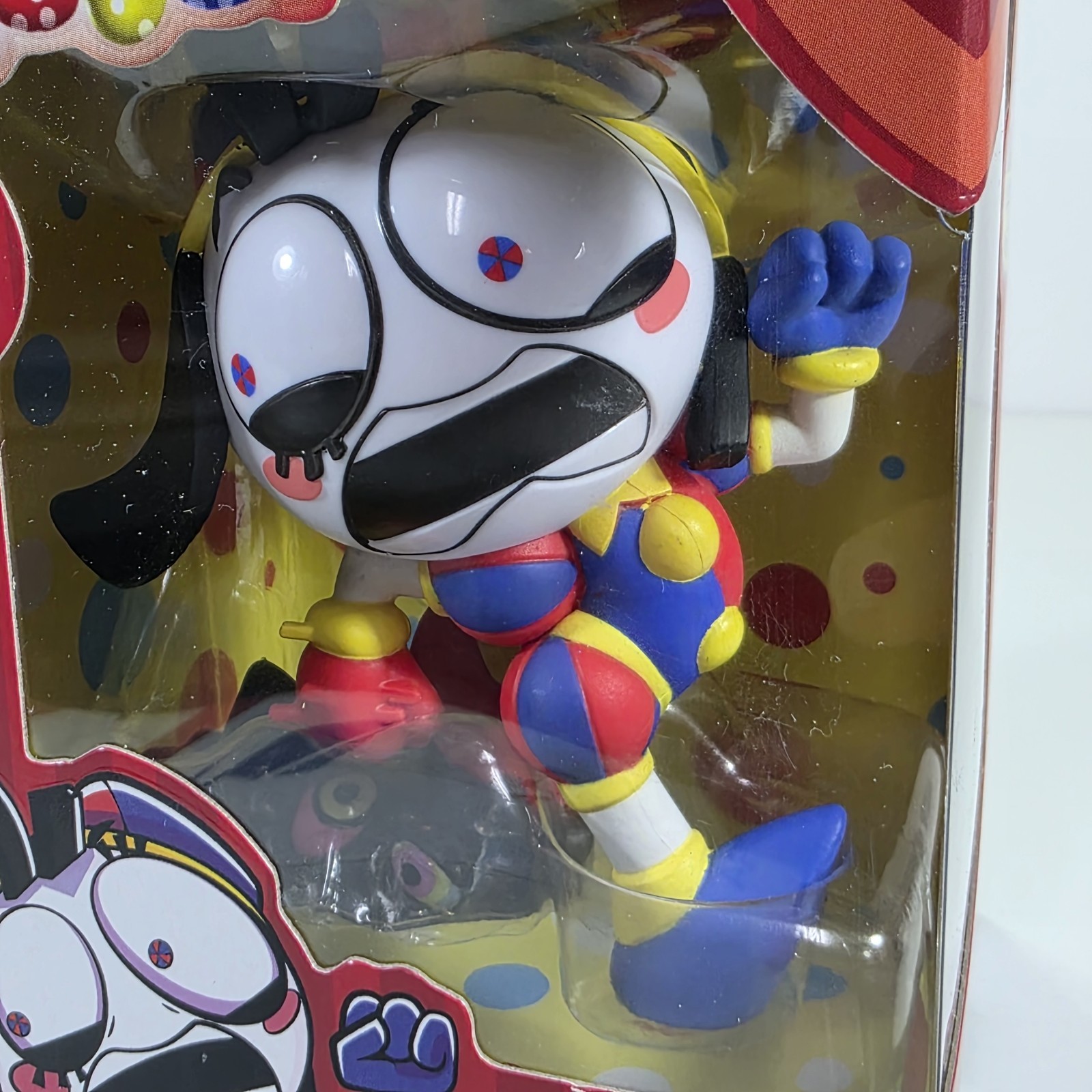 The Amazing Digital Circus Abstracted Collection #11 4&Prime; Pomni Figure w/ Card