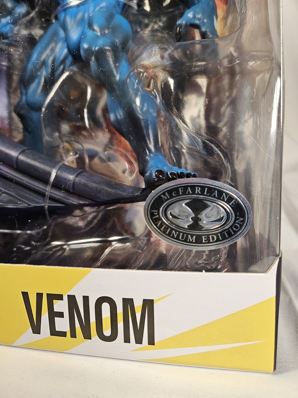 MISPRINT CHASE McFarlane Toys Marvel rivals VENOM Blue Platinum Edition figure
