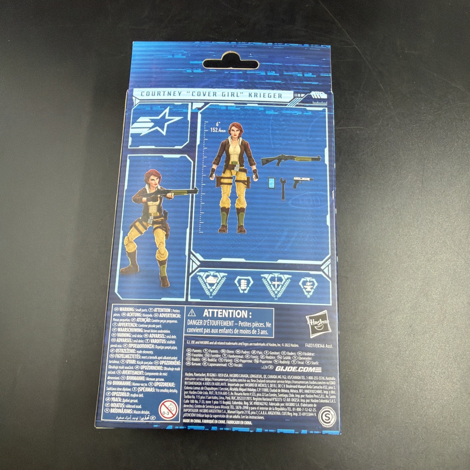 Hasbro G.I. Joe Classified 59 Cover Girl 6 in Action Figure