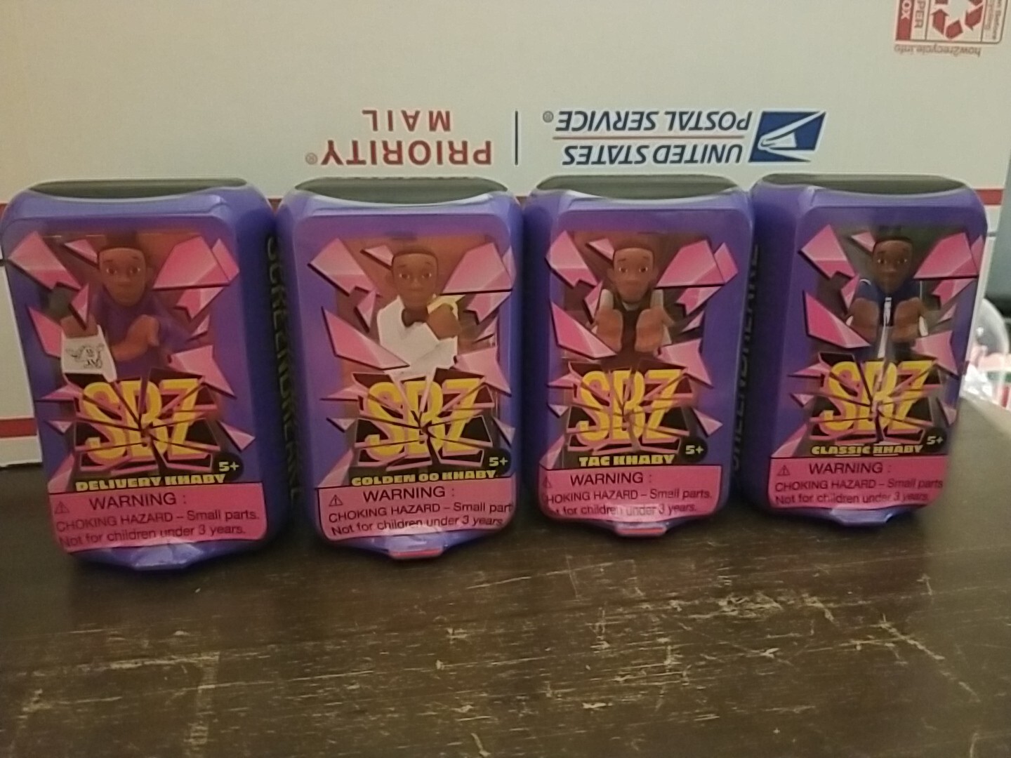 Lot Of 4 ScreenBreakZ Gamerz Collectible CLASSIC, COLDEN, TAC, DELIVERY