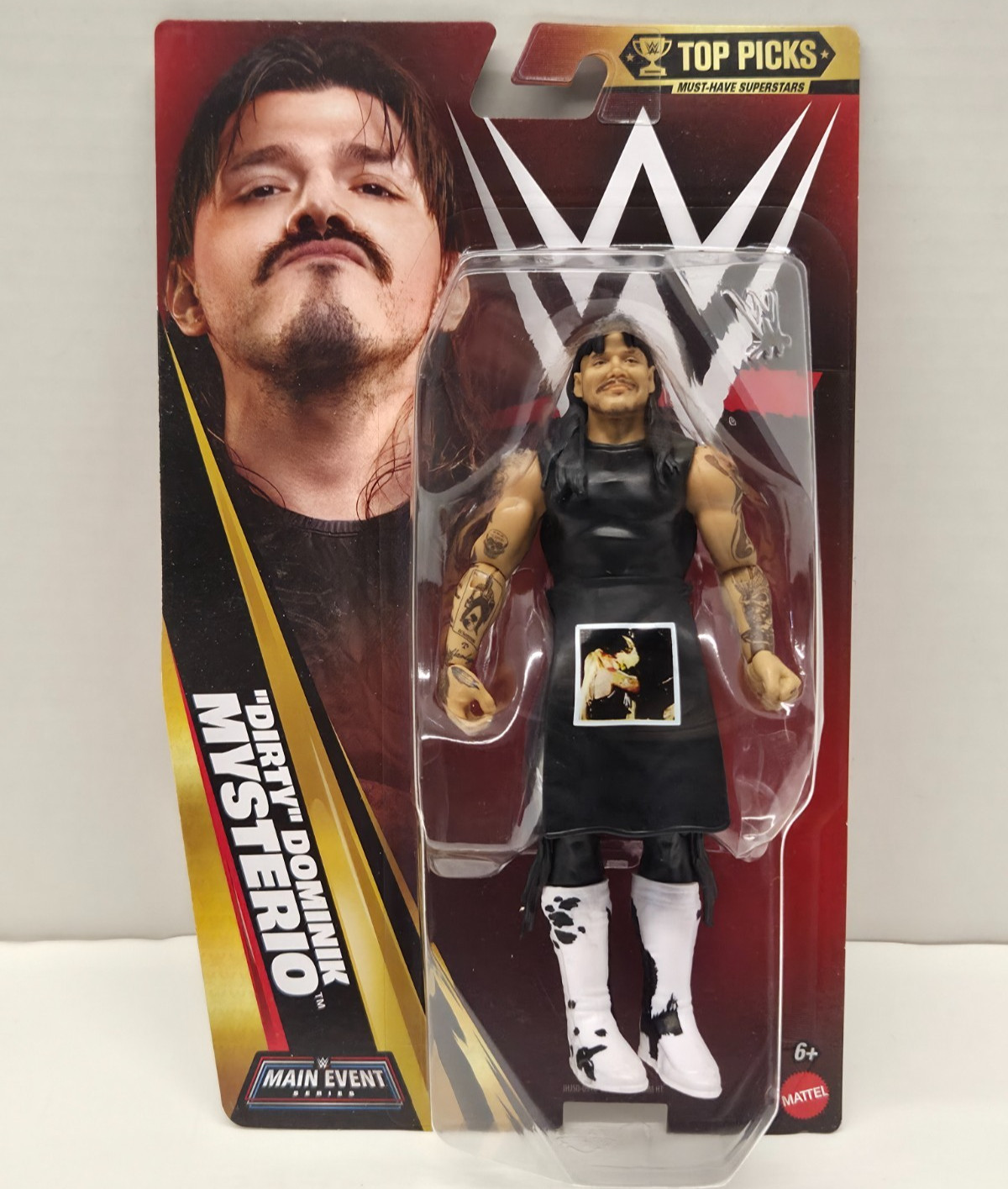 DIRTY DOMINIK MYSTERIO WWE Mattel Main Event Series 2026 Top Picks Wave 3 Figure