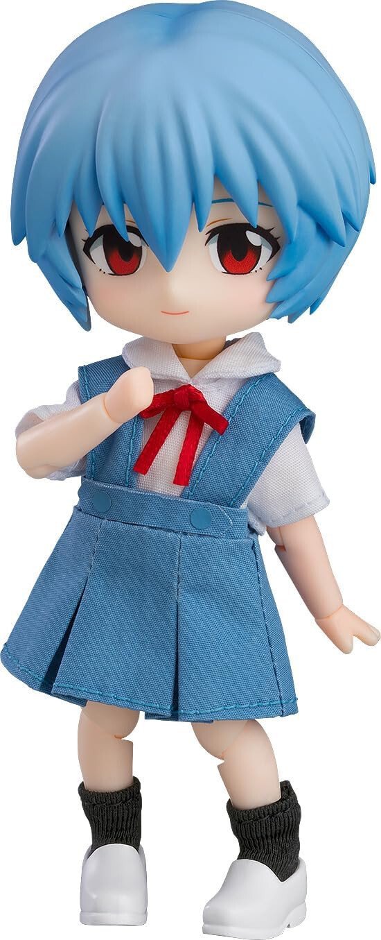 GOOD SMILE COMPANY Nendoroid Doll EVAN Rei Ayanami School Uniform w/Tracking NEW