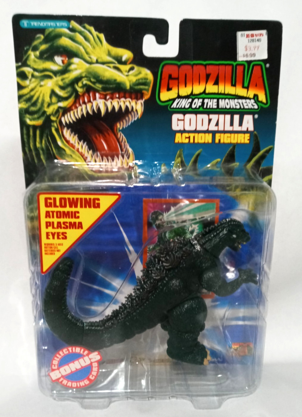 Trendmasters GODZILLA Glowing Atomic Plasma Eyes Action Figure