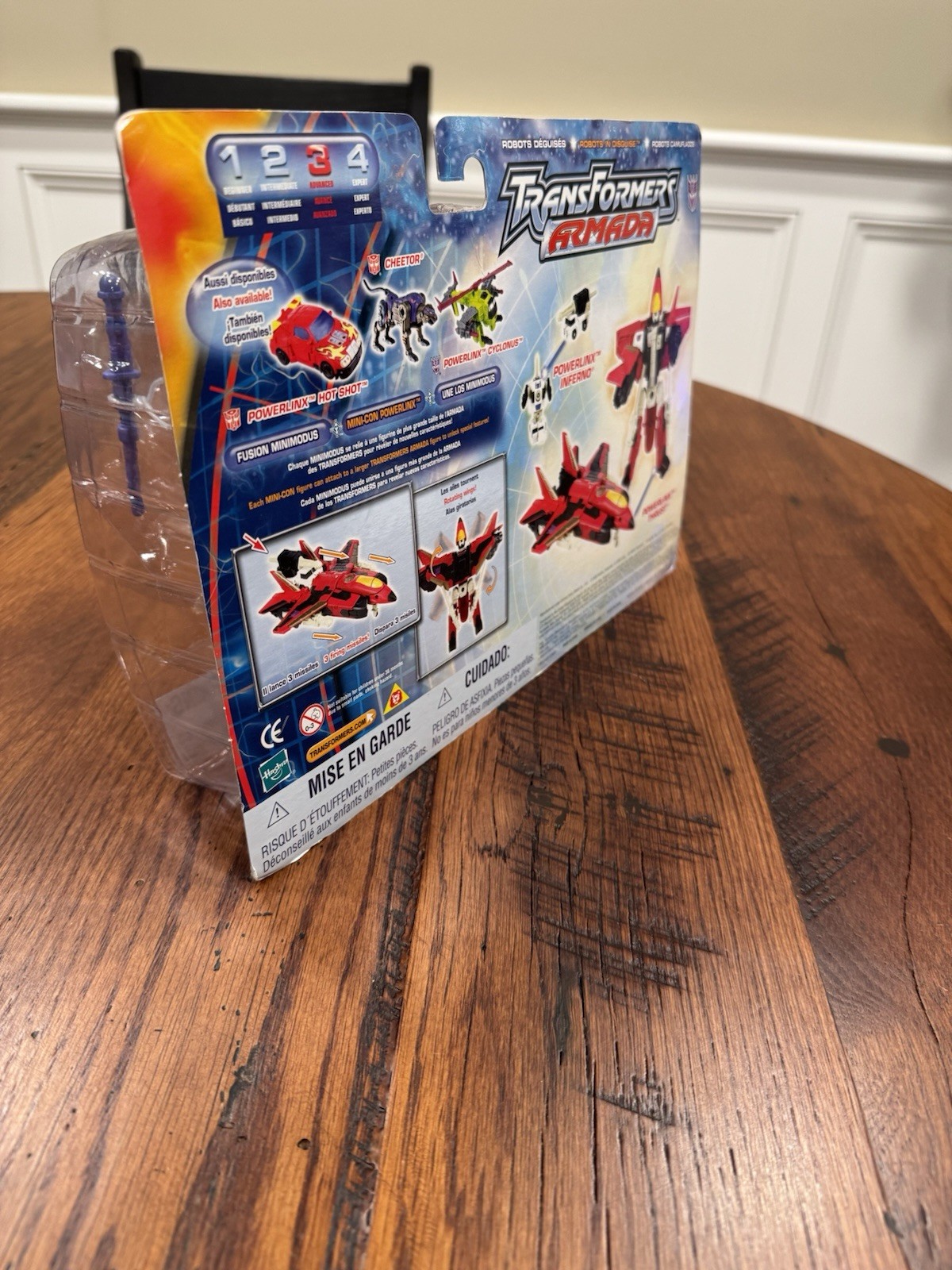 Transformers Armada Powerlinx Thrust With Inferno Mini-Con,2003 Mint Sealed New