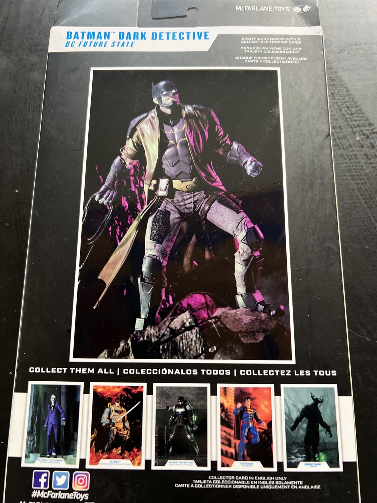 McFarlane Toys DC Multiverse Batman Dark Detective 7&Prime; Action Figure Free Ship
