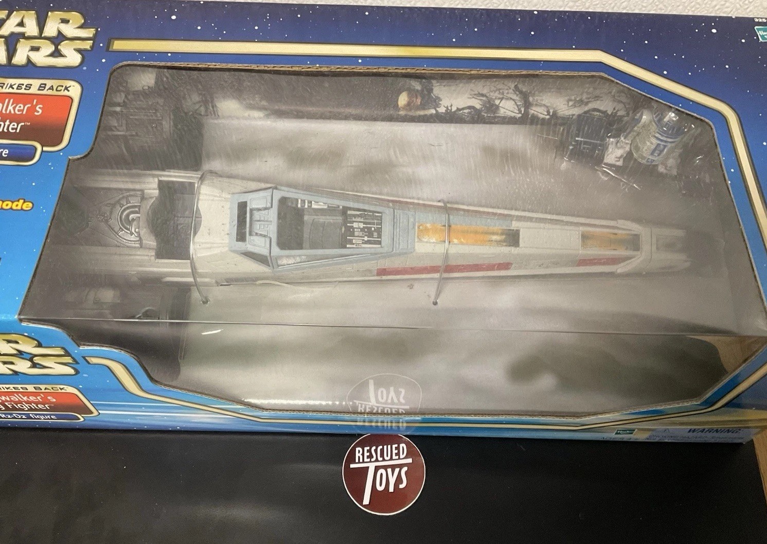 2002 Hasbro Star Wars Empire Strikes Back Luke Skywalker’s X-Wing wR2-D2 SEALED