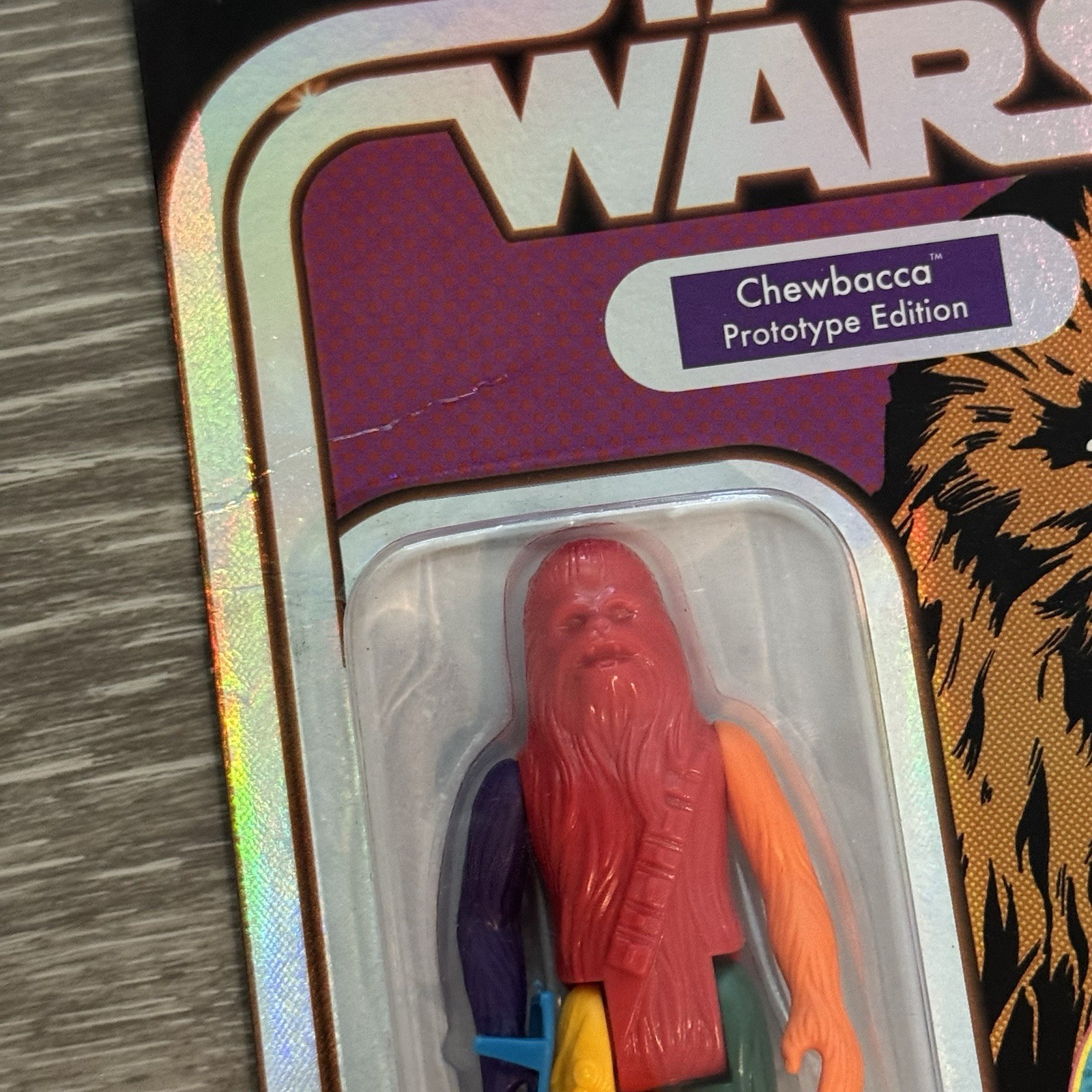Star Wars Retro Chewbacca Prototype Edition Set 6 Colors Kenner Hasbro Lot