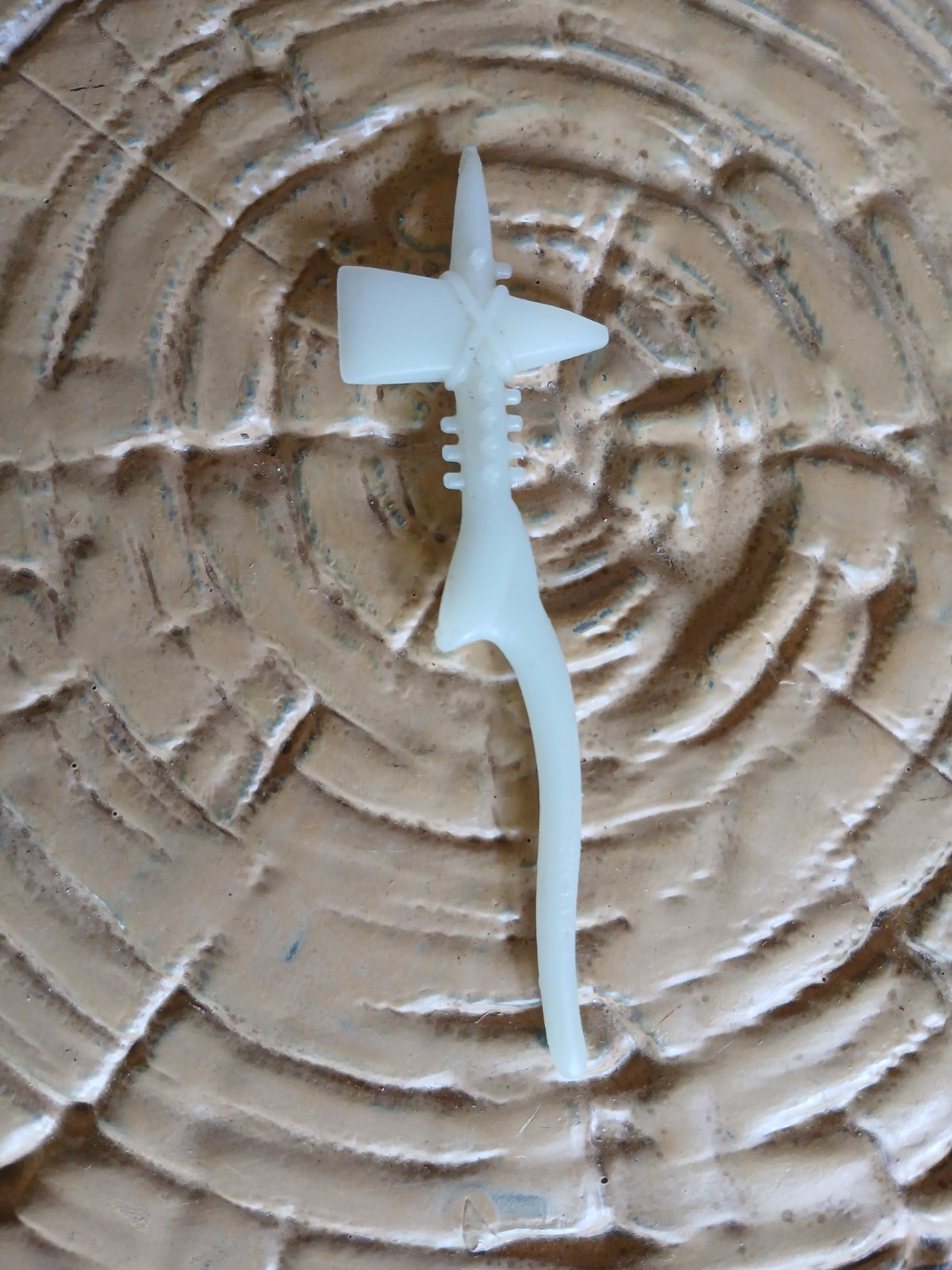 VTG 1982 ARCO FROGGACUDA OTHER WORLD GITD AXE WEAPON ACCESSORY PART
