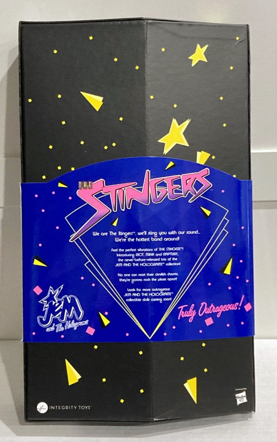 NRFB Integrity Toys The Stingers Jem the Holograms 2013 Minx Fashion Doll 14037