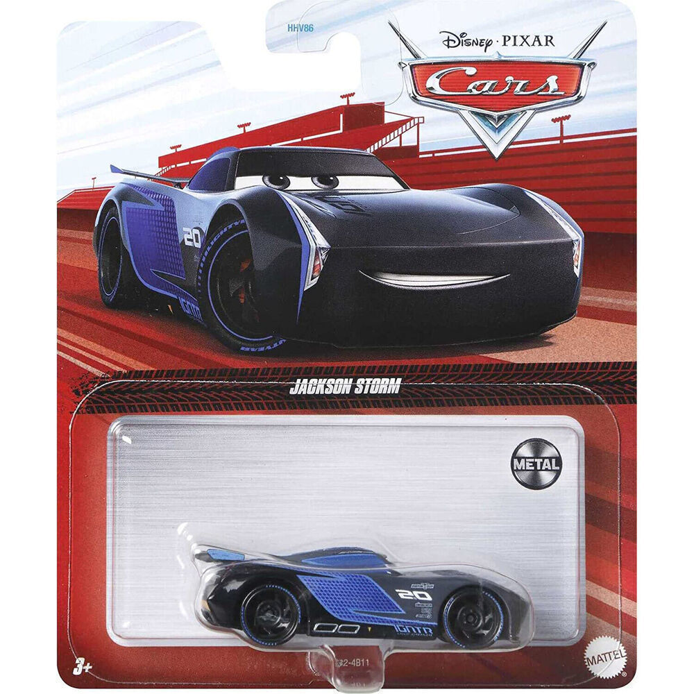 Disney Pixar Cars Metal Card Jackson Storm Diecast DVX34