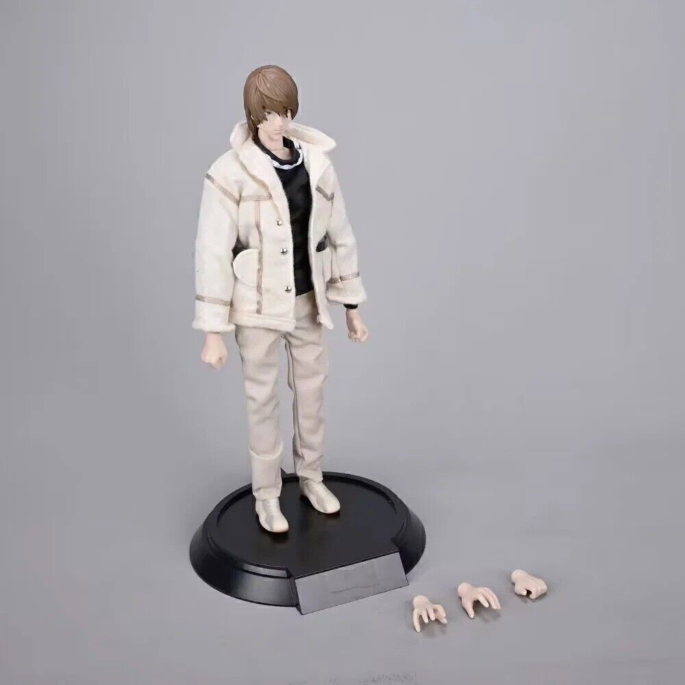 Death Note L Yagami Light 1/6 Action Figure Anime Model Toy Boxed Real Clothes