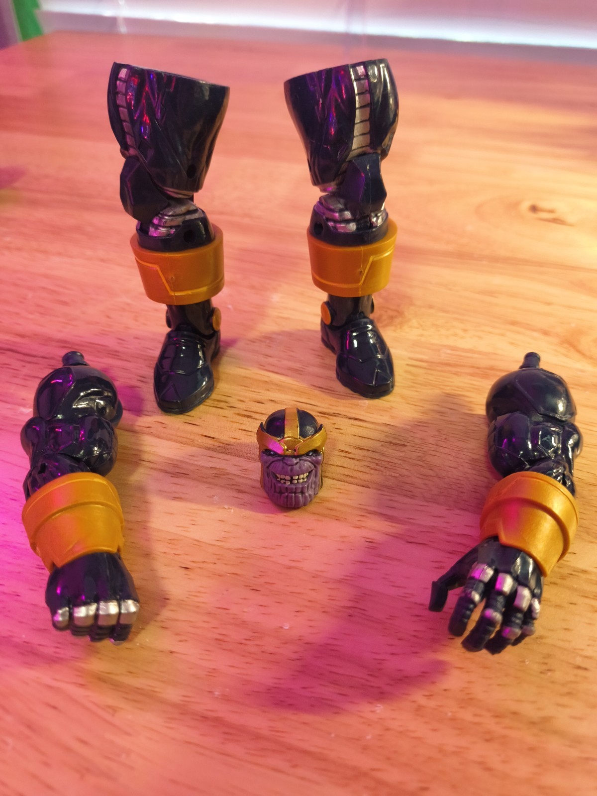 McFarlane, Marvel Legends and DC BAF Lot 20+ parts, head, arms, legs, torso, ice