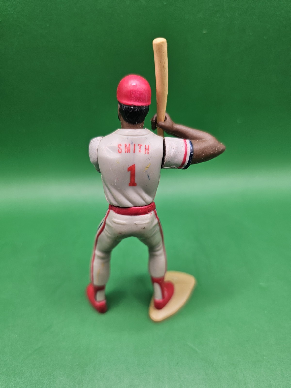 MLB 1989 OZZIE SMITH 4&Prime; Plastic Baseball Figure #1 STL Cardinals Moveable Arms