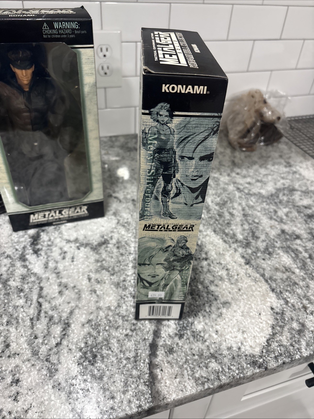 Metal Gear Solid Konami Doll Collection 12&Prime; Solid Snake, Liquid Snake & Sniper W