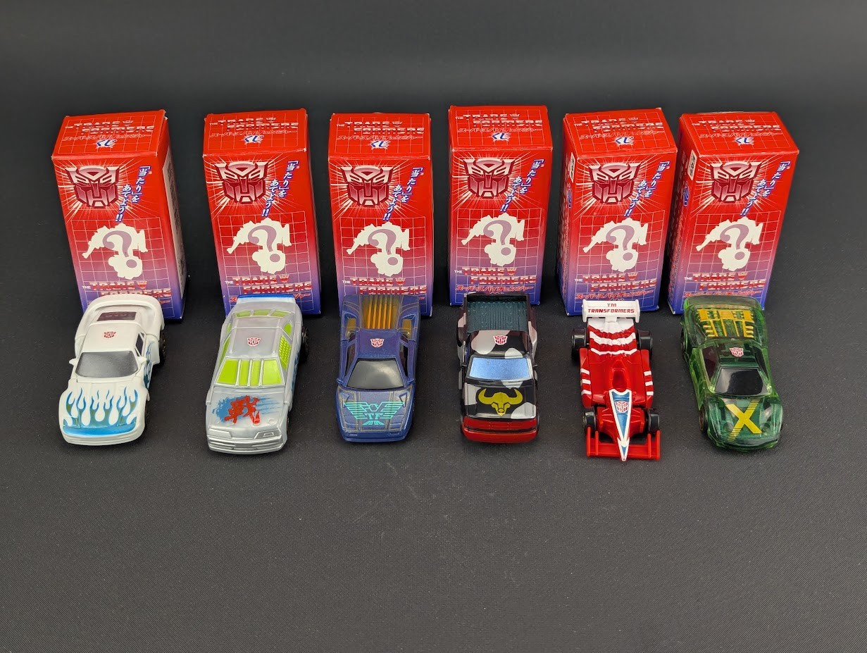 Transformers Car Robots Super Spychangers Set complete Takara RID 2001 Lottery