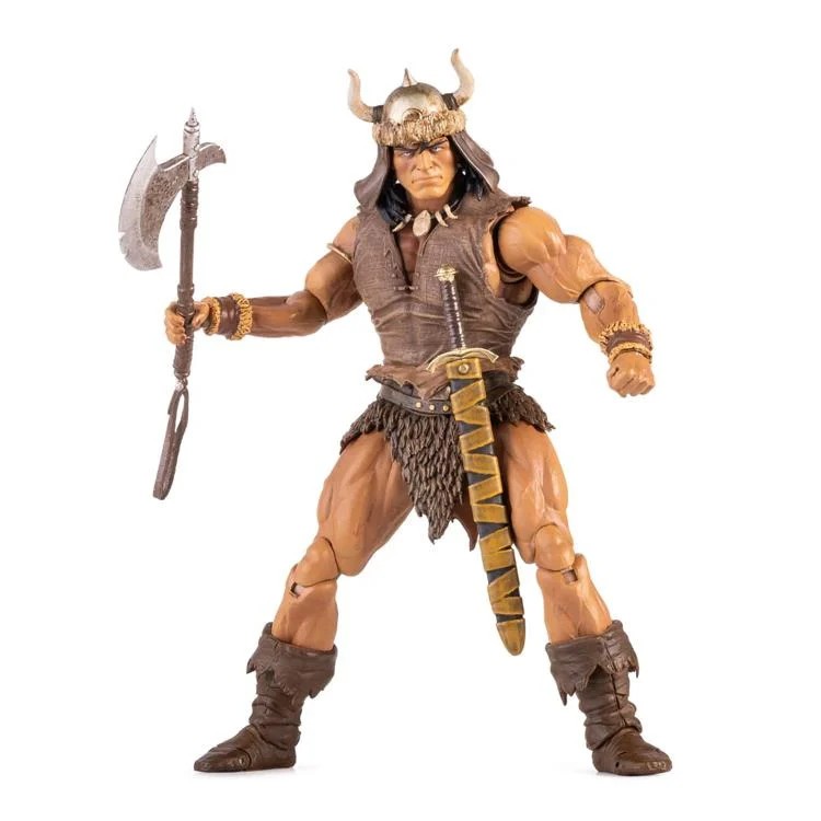 FRAZETTA 7&Prime; CONAN THE BARBARIAN & HORSE, RED SONJA, MYTHIC LEGIONS, WOLF MEDUSA