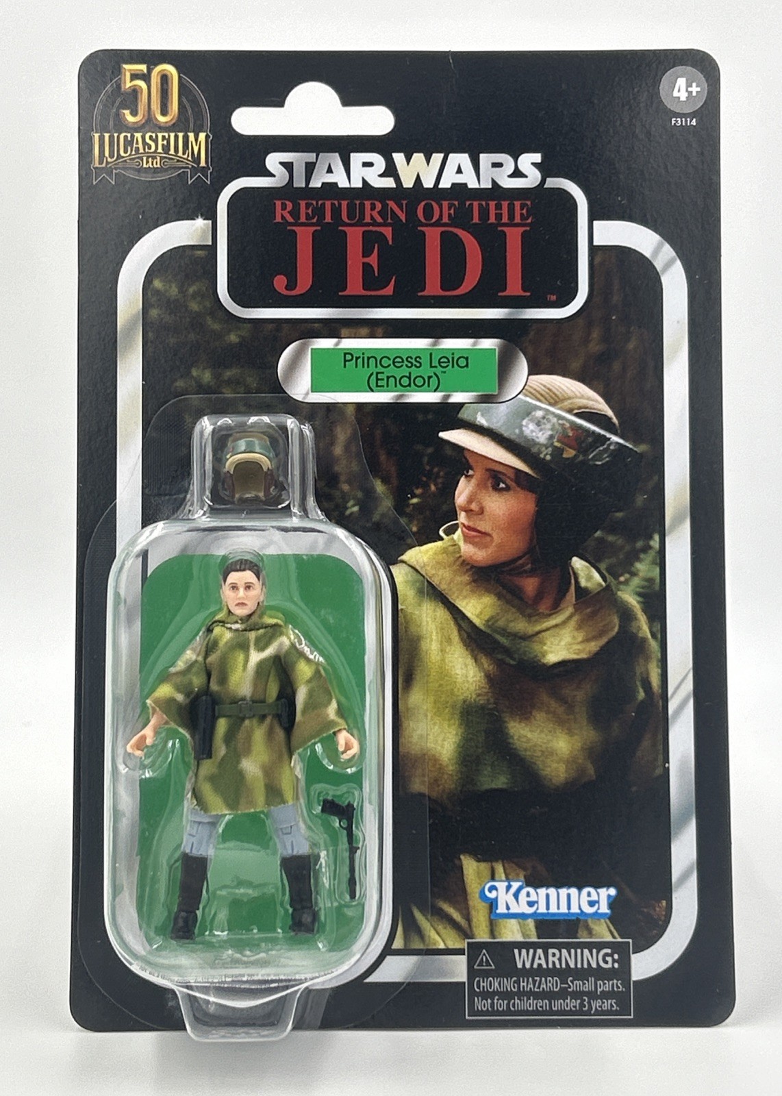 Star Wars Hasbro Kenner The Vintage Collection Princess Leia Endor VC191 MOC