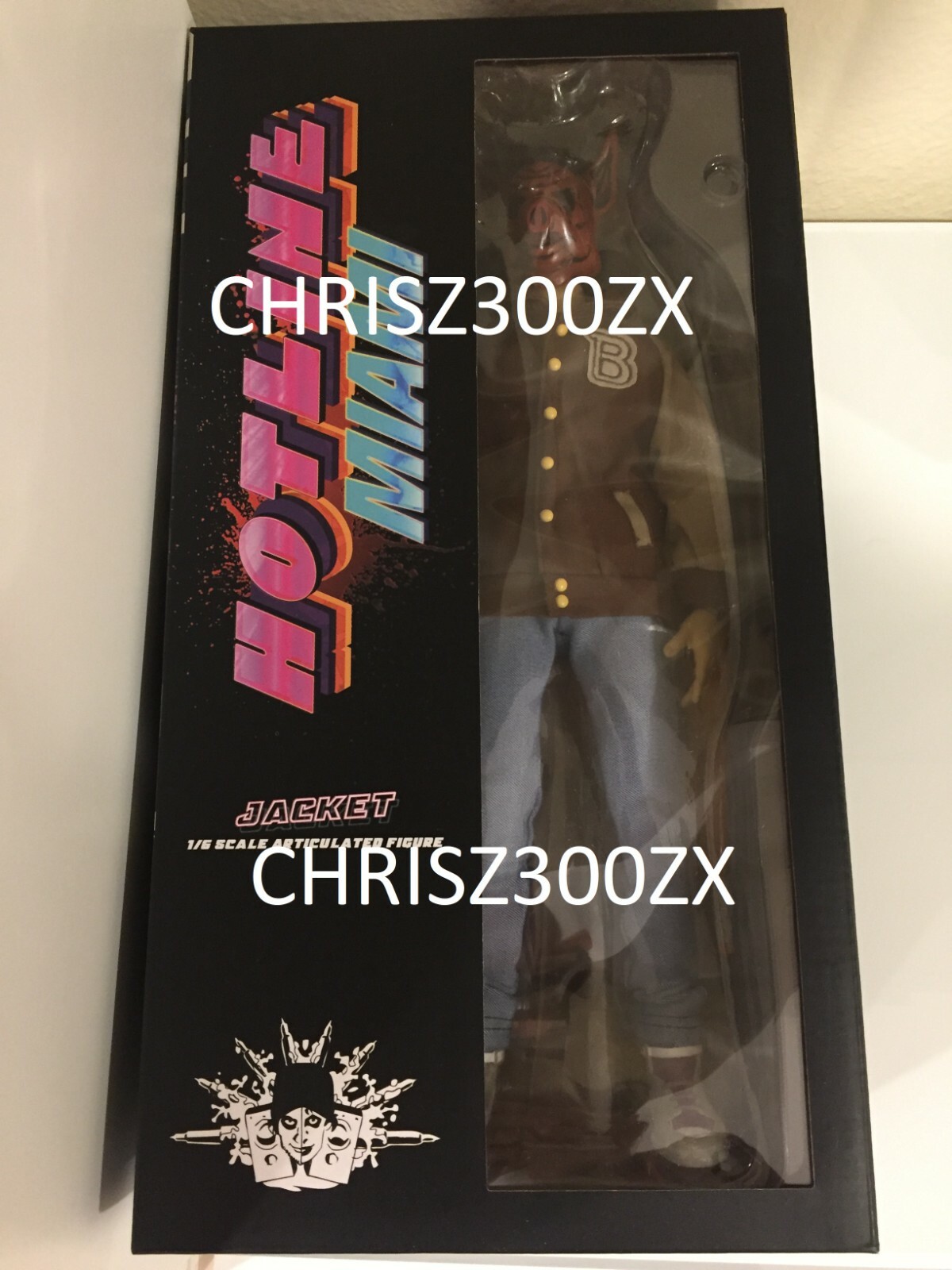 Hotline Miami Jacket Figure Statue Limited Run Biker Tony Richard Aubrey Masks