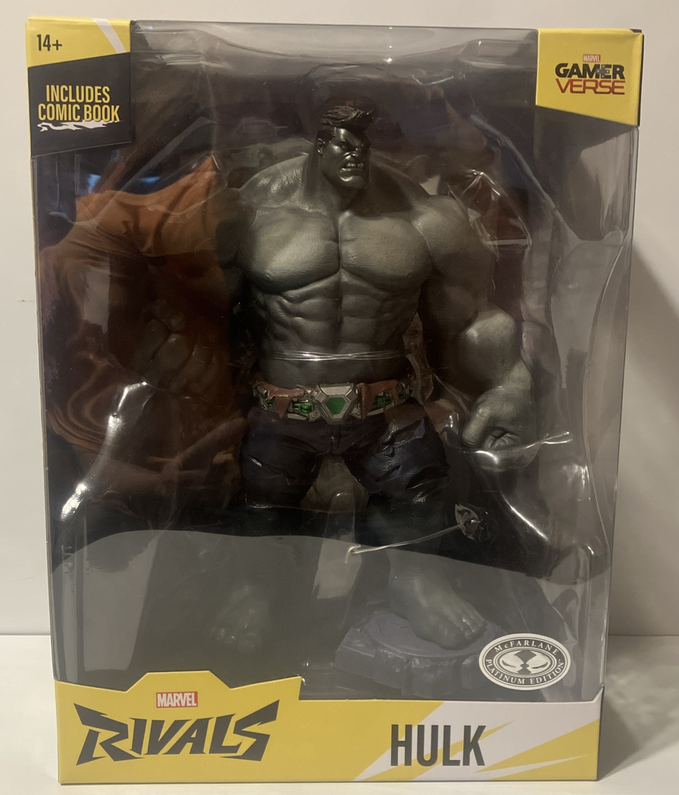 Marvel Rivals Gamer Verse Grey Hulk McFarlane Platinum Edition 1:6 Statue