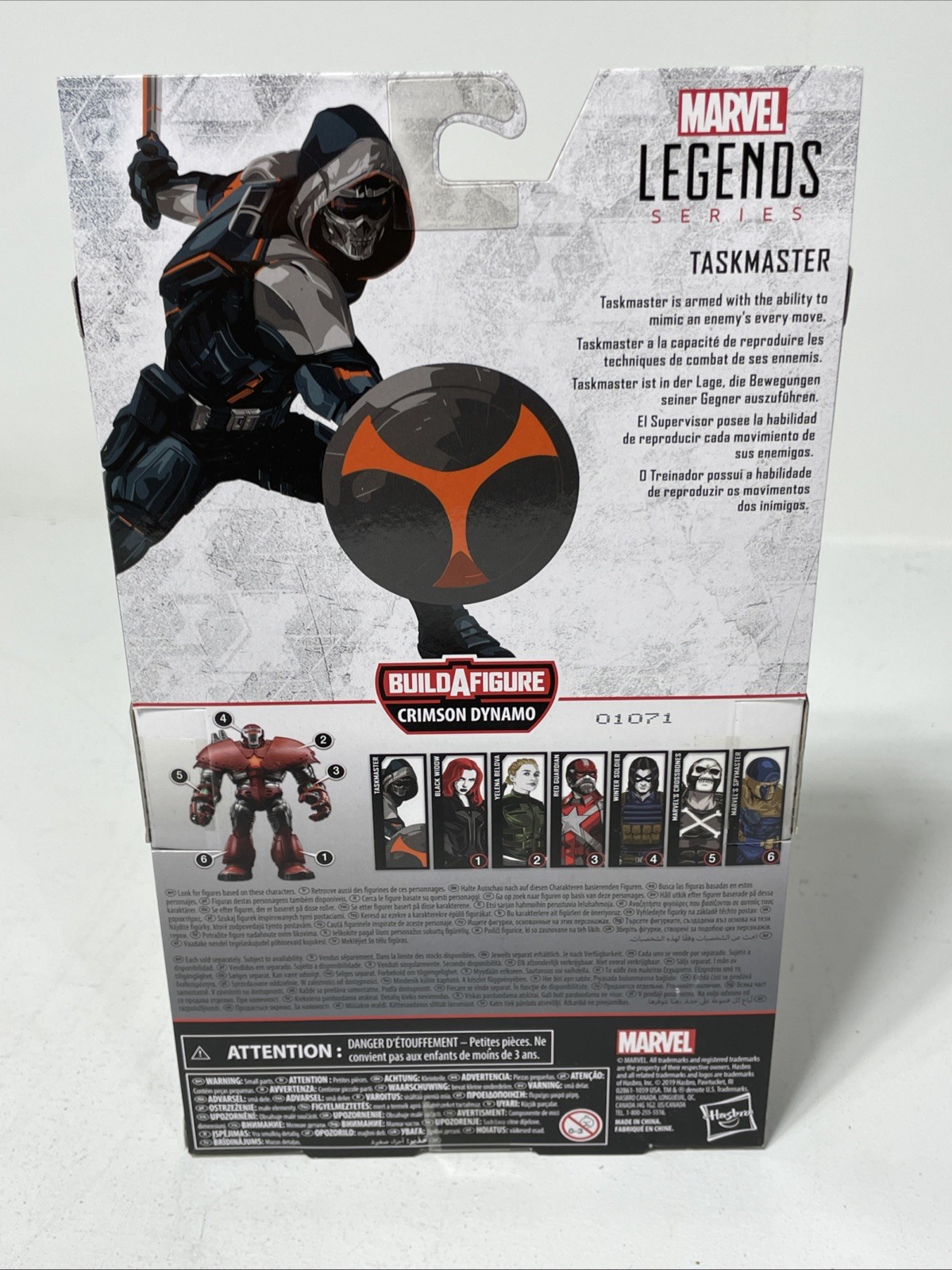 Marvel Legends Black Widow Taskmaster Figure, Crimson Dynamo BAF MISB 🔥